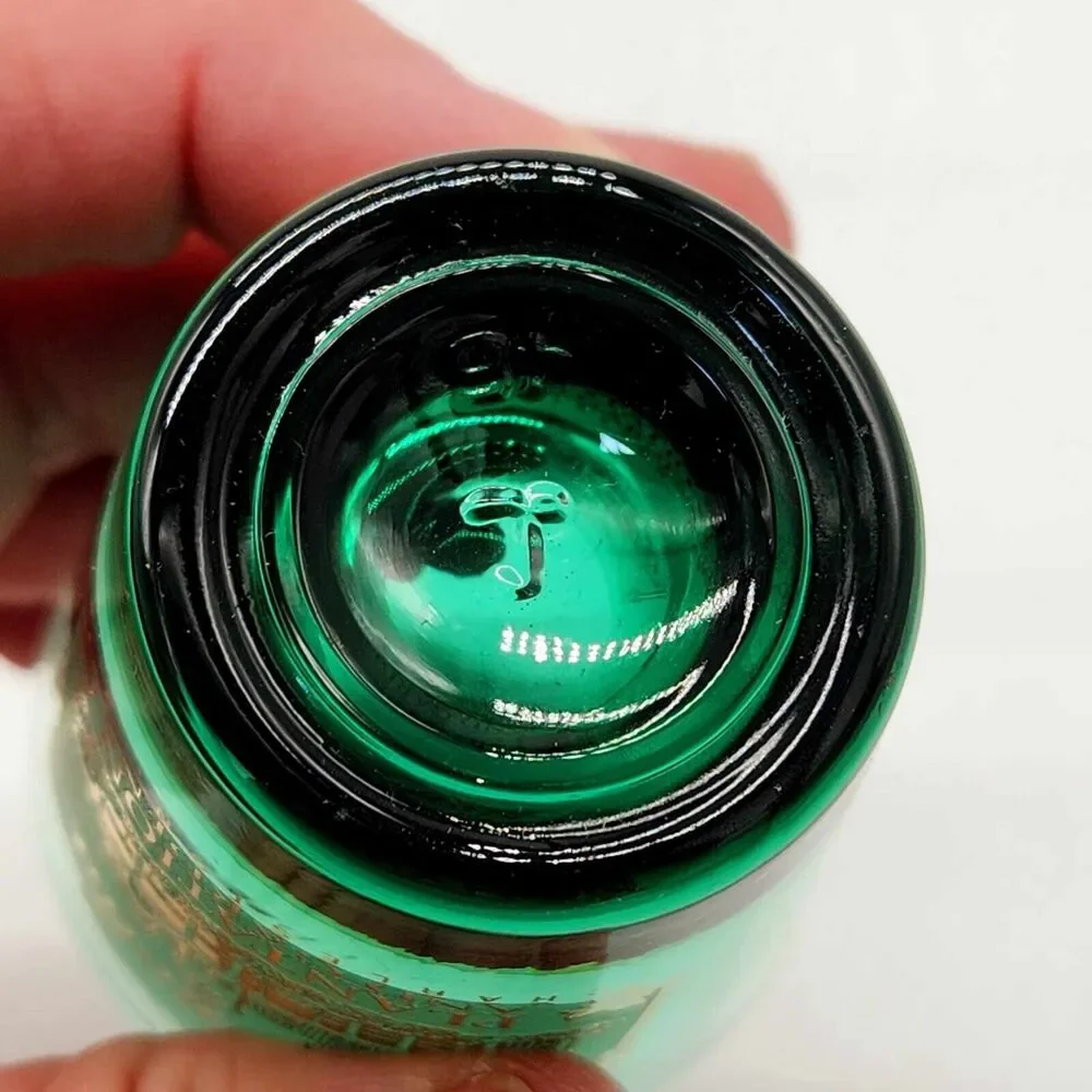 Magnolia Plantation Green & Gold Shot Glass Charleston SC Collectible Souvenir